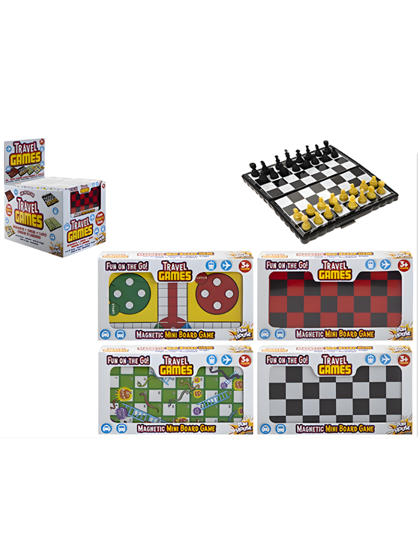 Mini Magnetic Travel Tabletop Games
