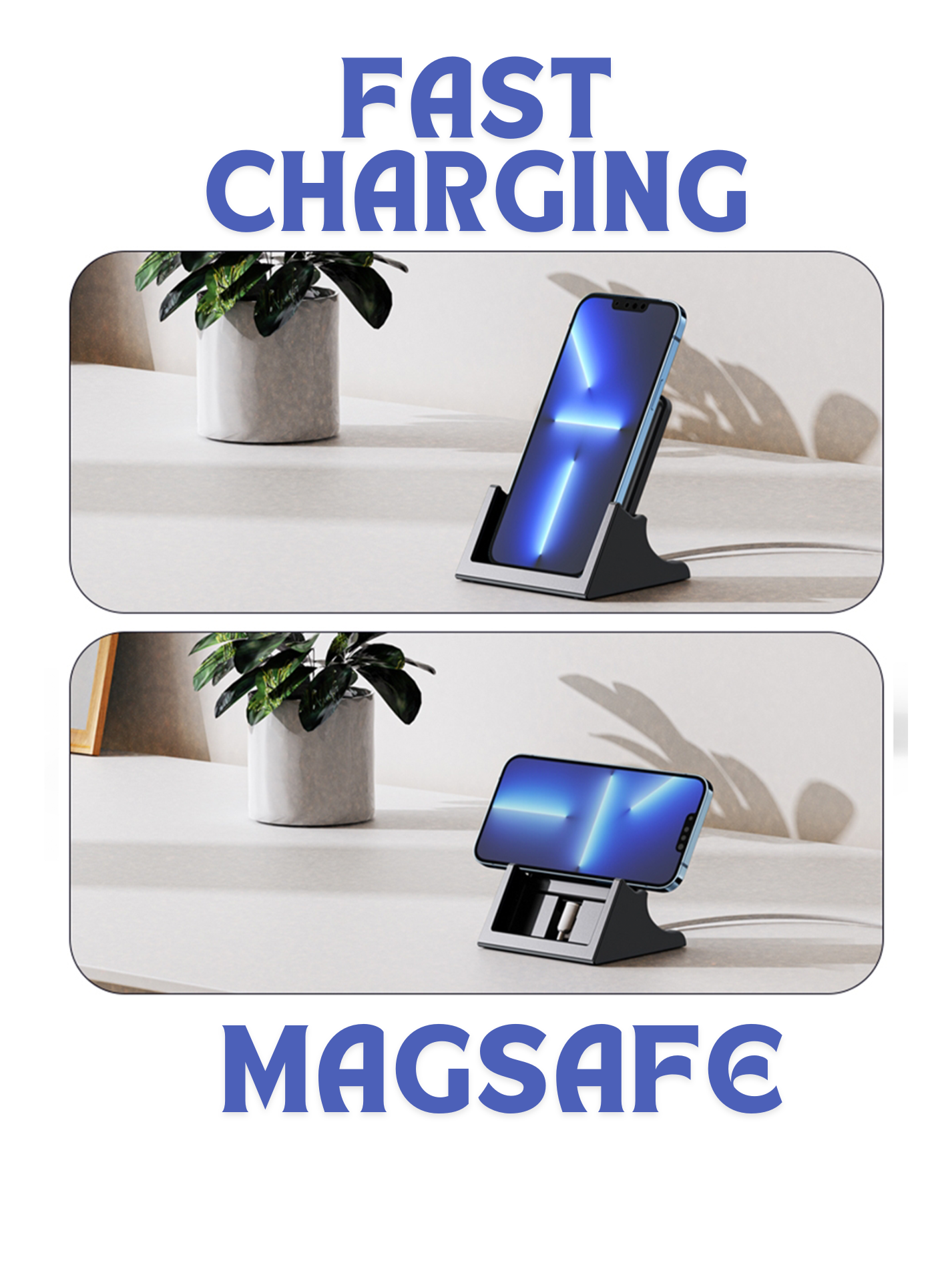 Desktop Wireless Phone Charger (15W)