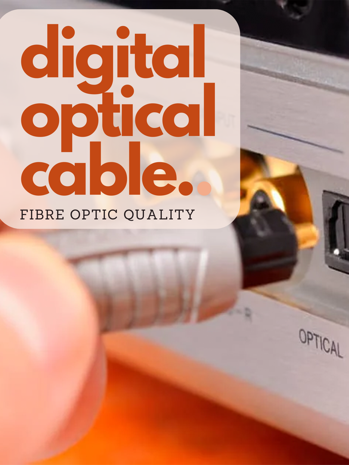 Digital Optical Cable (1.5m)