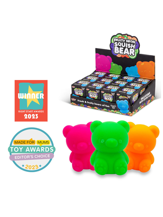 Squishy Neon Scented Bear