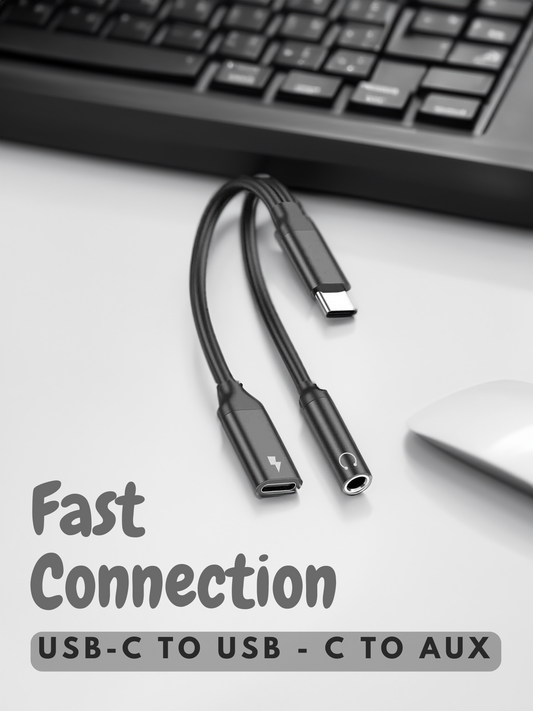 USB-C to 3.5mm Adapter