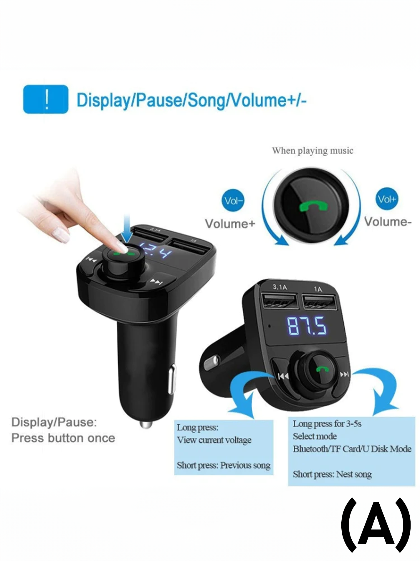 Multi-function FM Transmitters