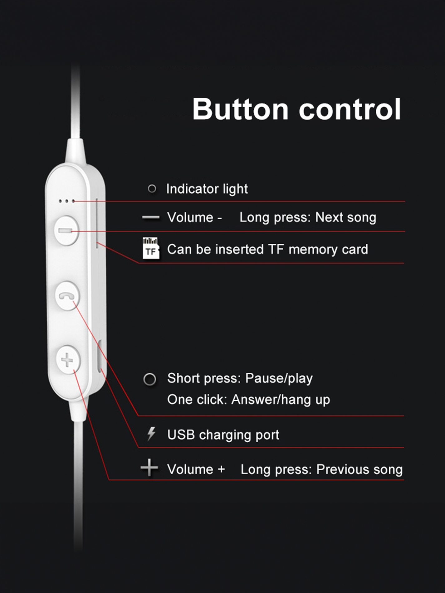 Wireless Sport Headphones