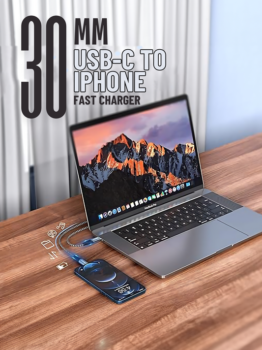 USB-C to Lightning (30mm)