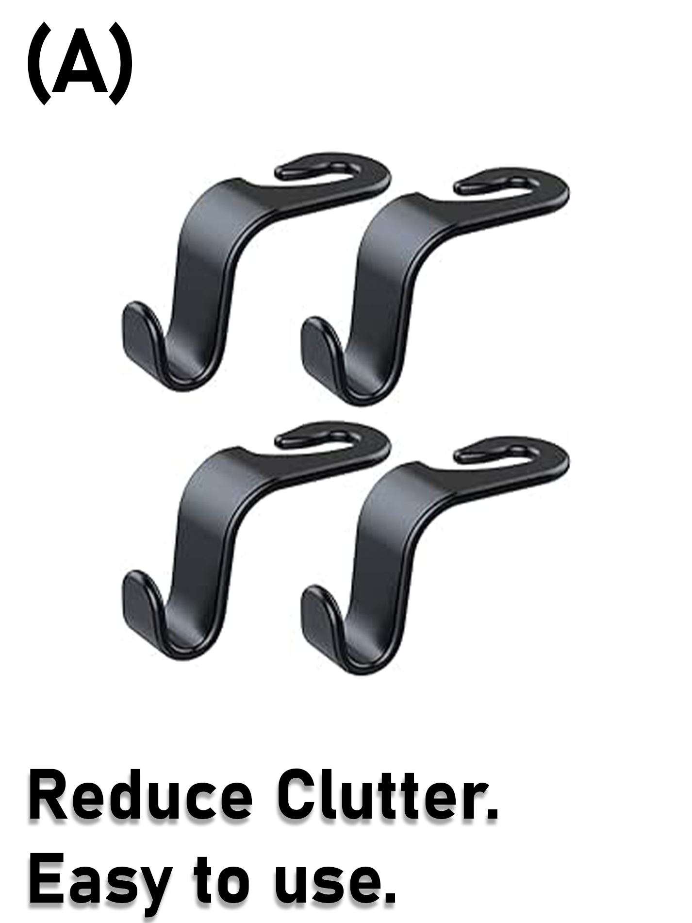 Multipurpose Headrest Hooks