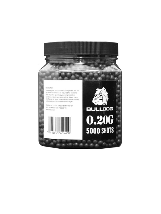 BULLDOG Black 0.20g Non-Biodegradable BBs