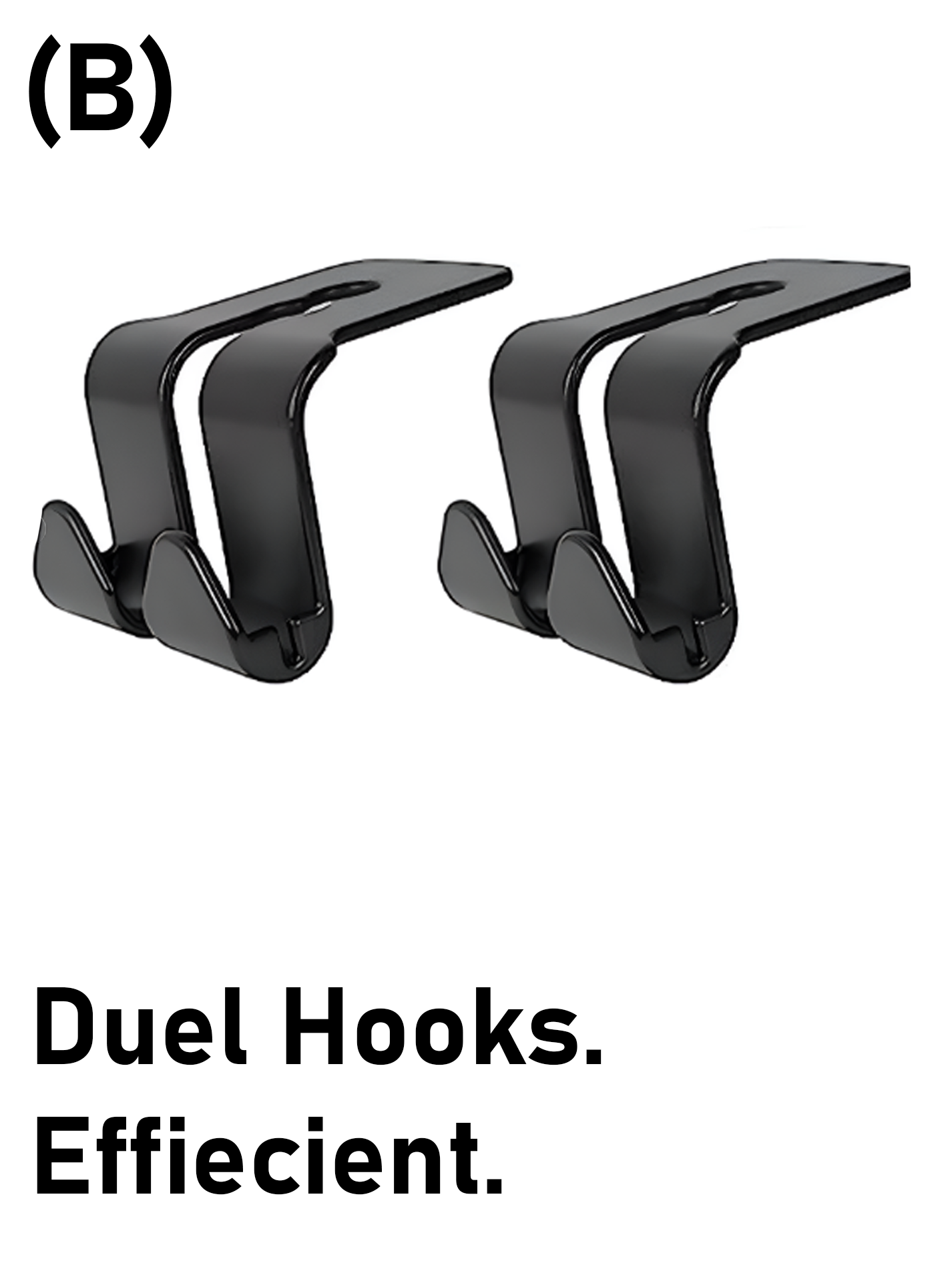 Multipurpose Headrest Hooks