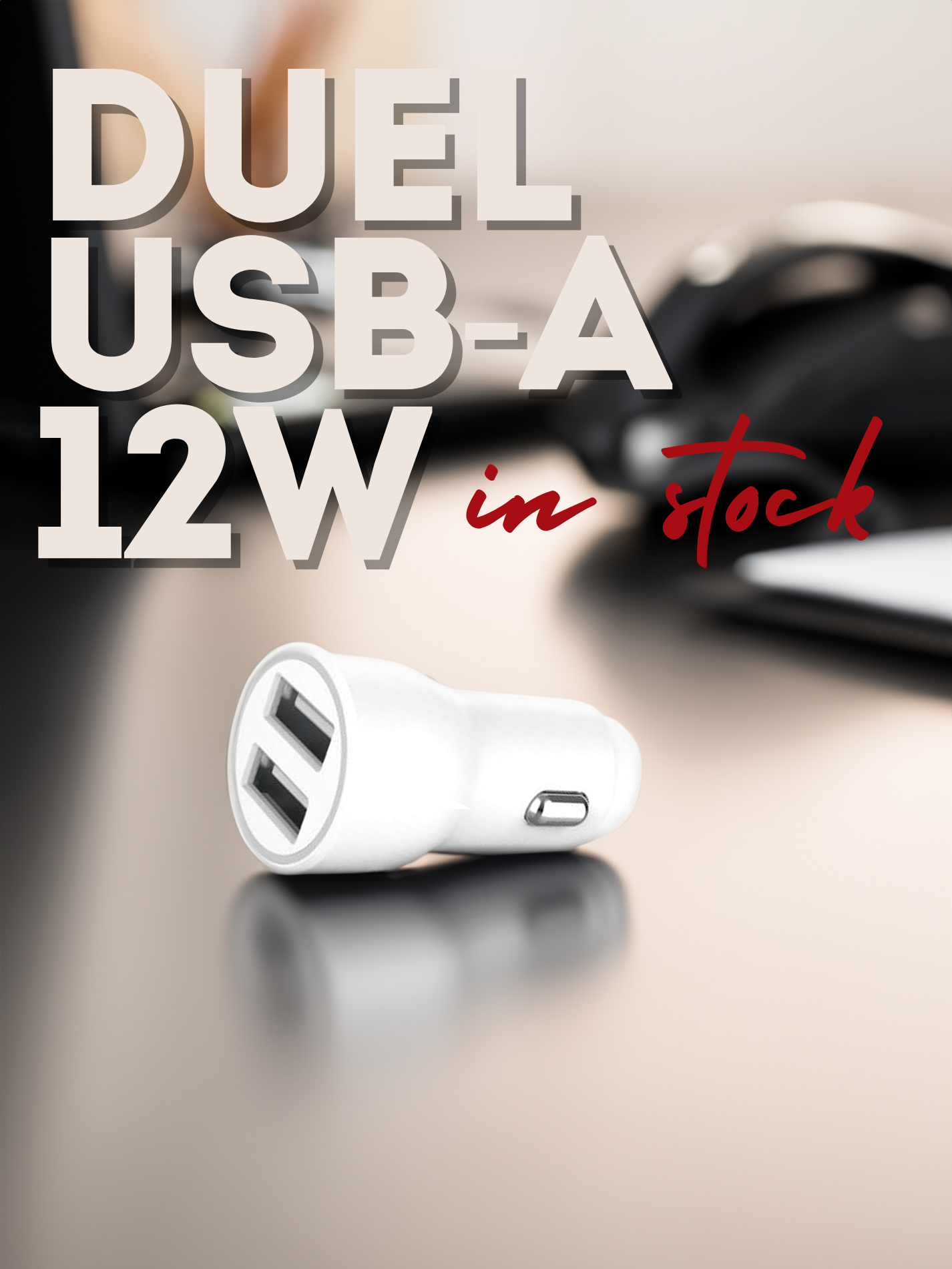Car Chargers W/ Cables