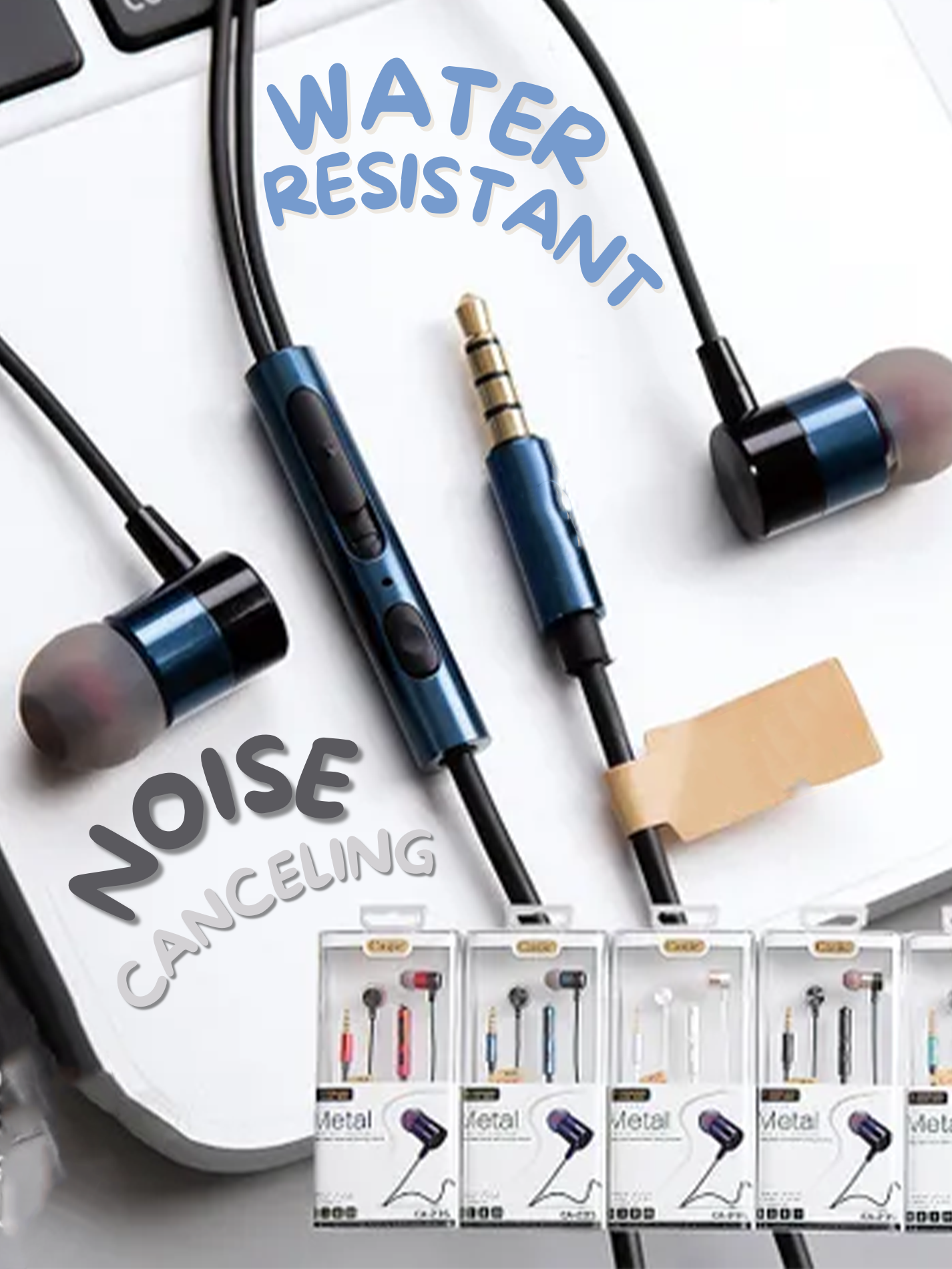 Metal Earphones (AUX)