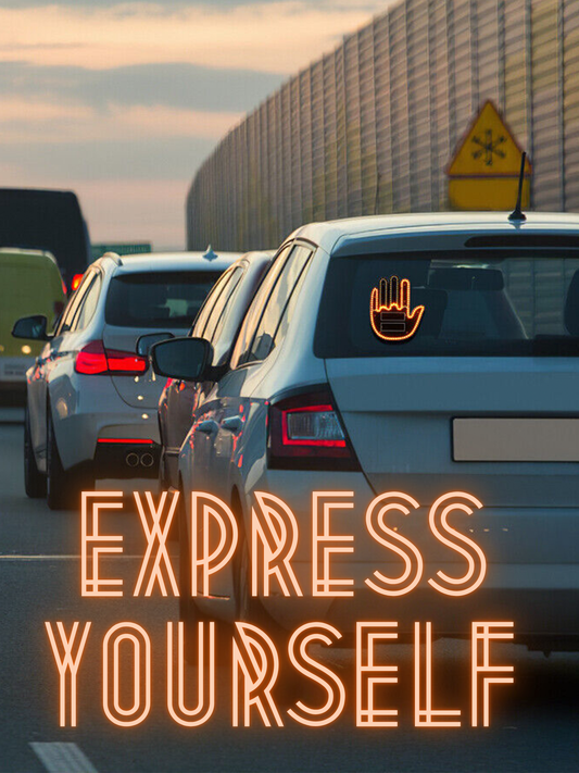 LED In-Car Gestures