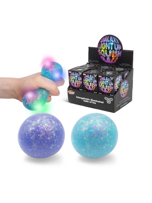 Galaxy Light Up Squish Ball