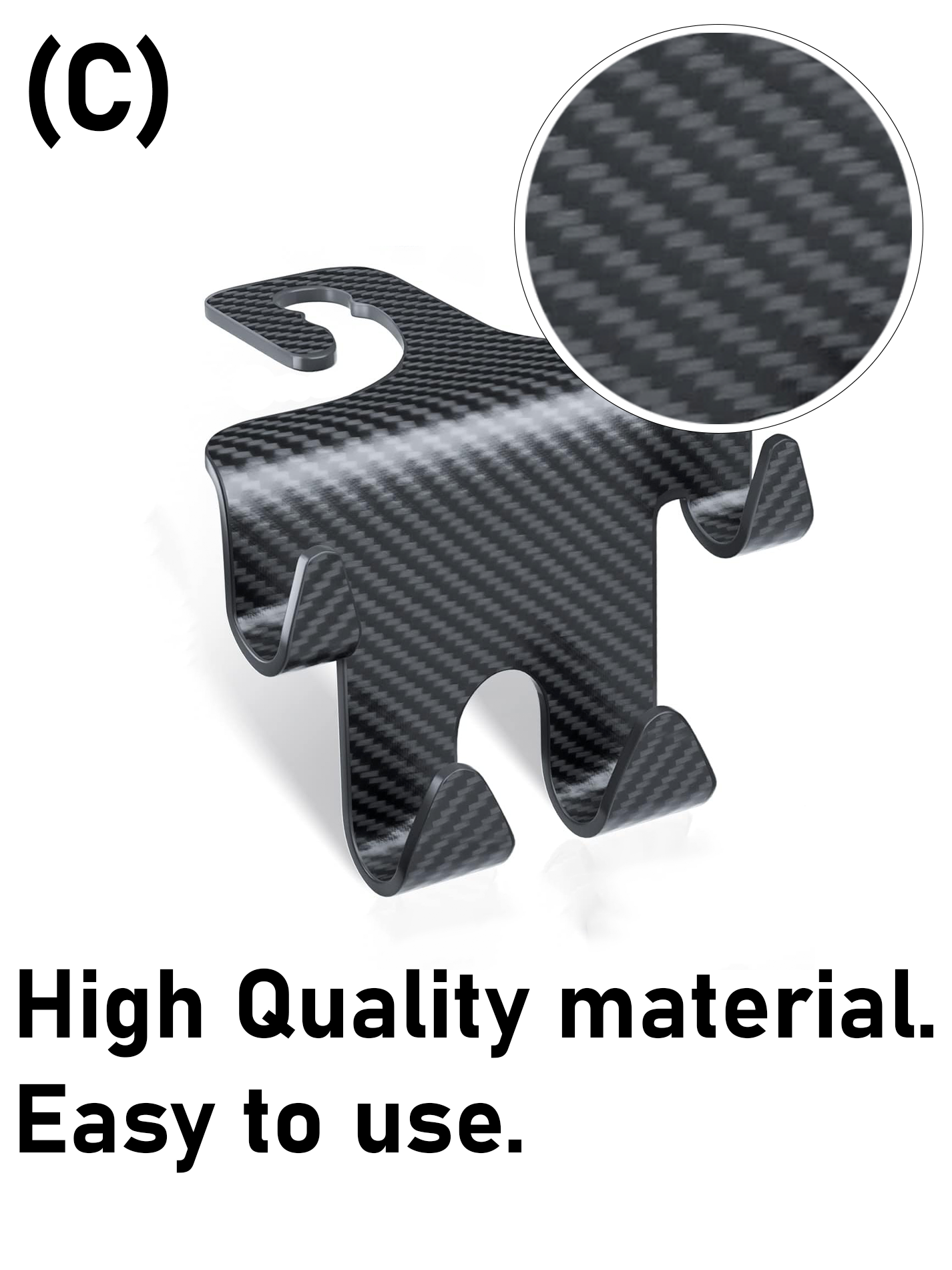 Multipurpose Headrest Hooks
