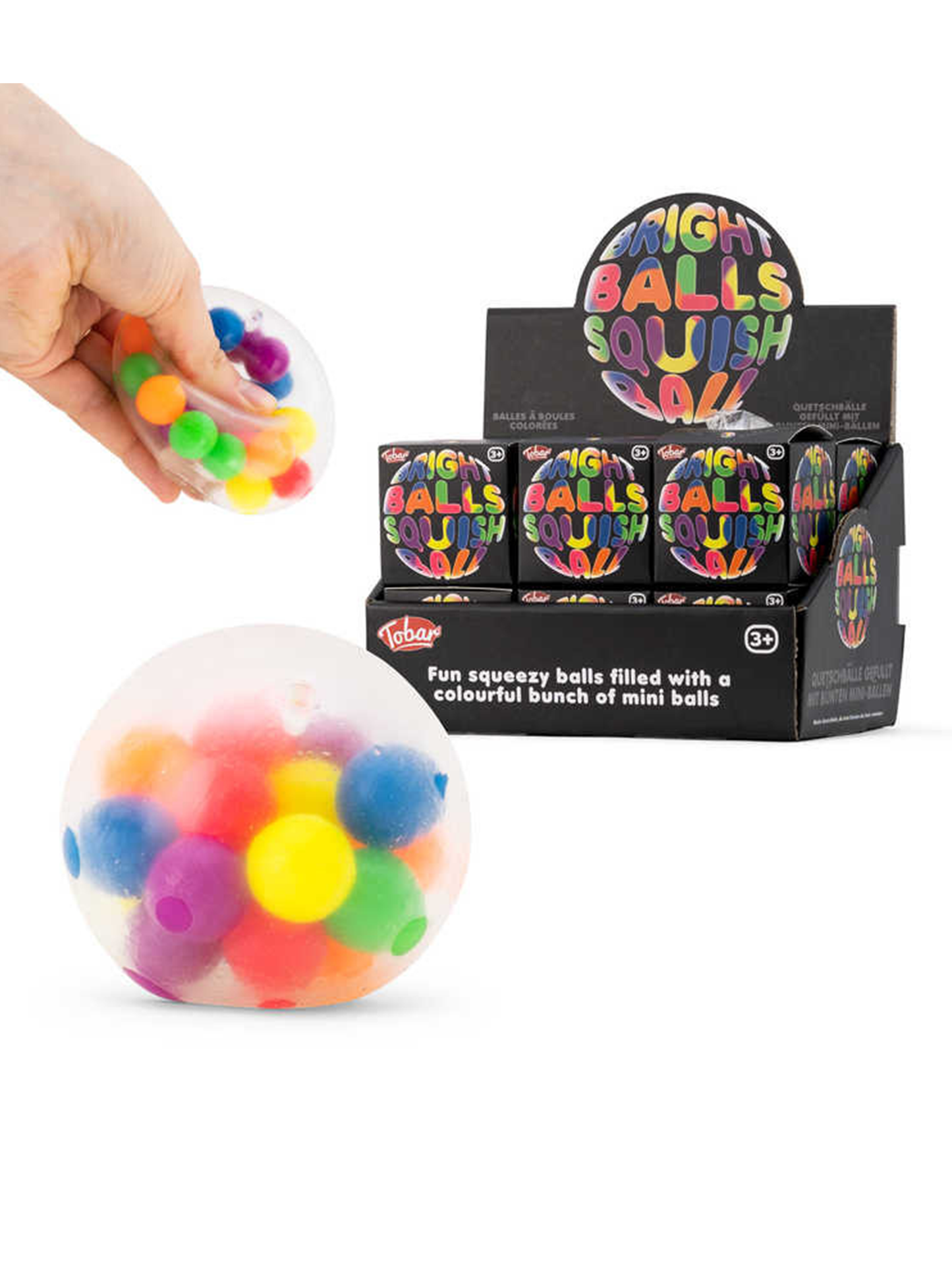 Multi Ball Bright Squish Ball