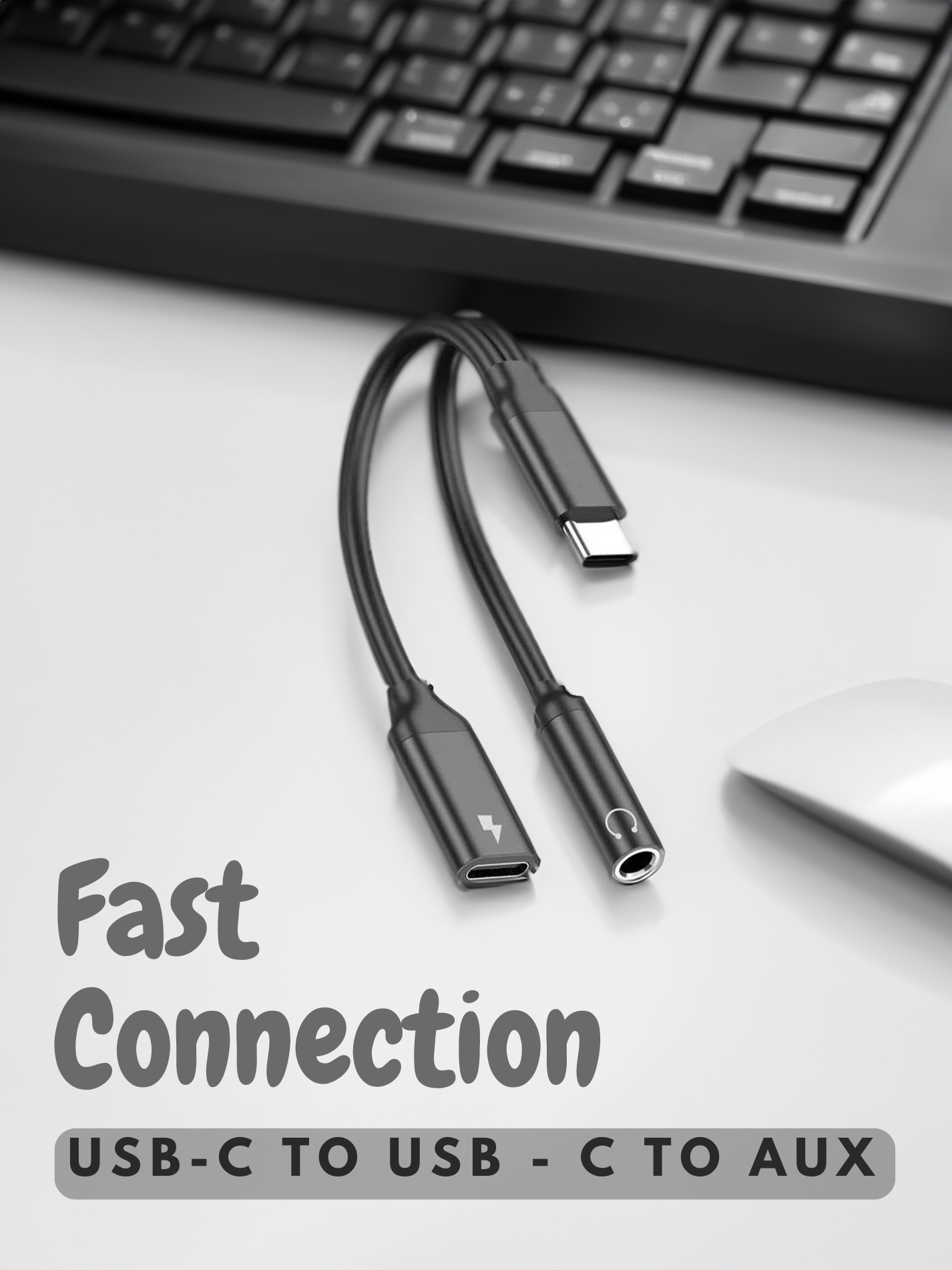 USB-C to 3.5mm Adapter