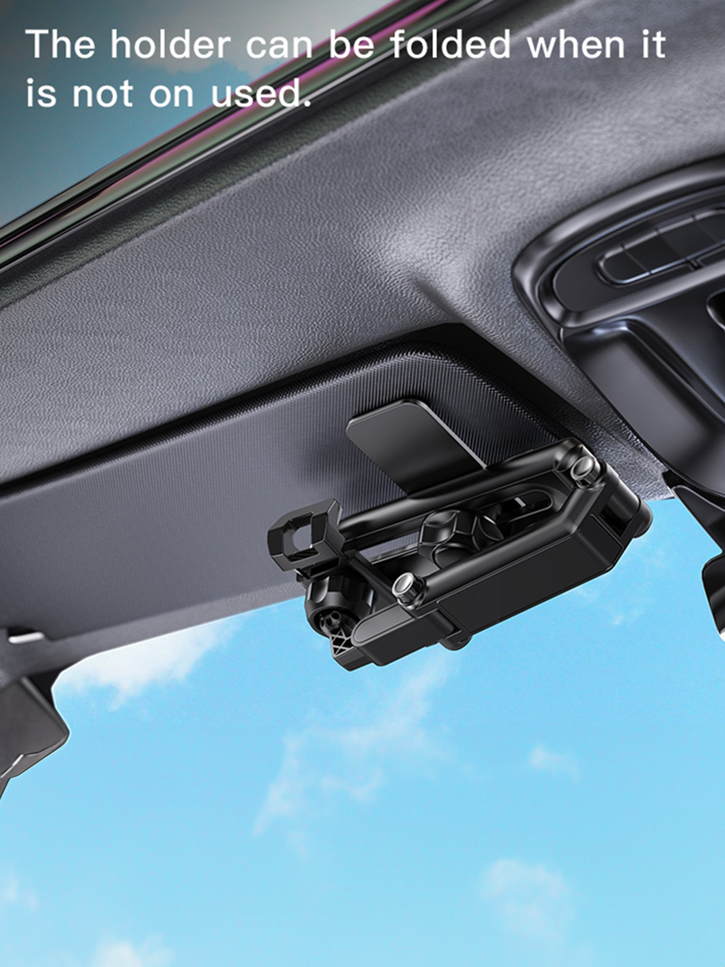 Sun Visor Phone Mount