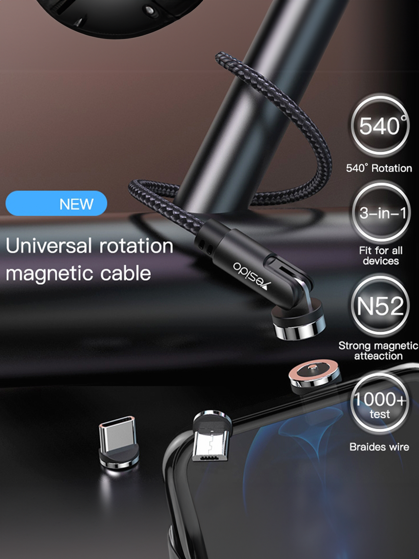 Magnetic Cable