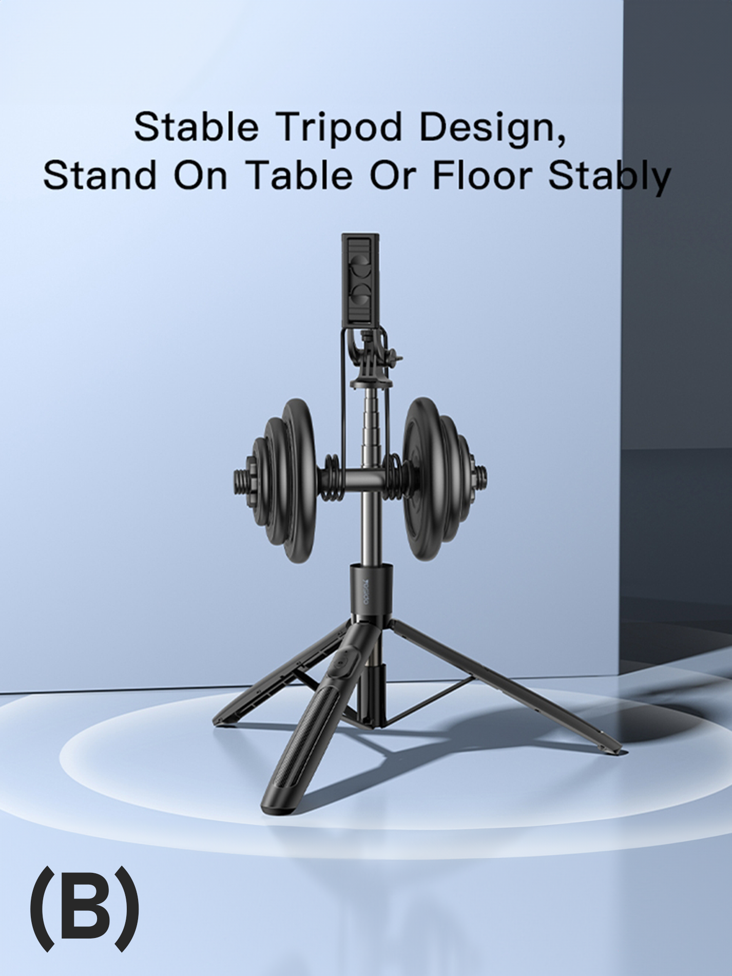 360° Rotation Selfie Stick Tripods (158cm)