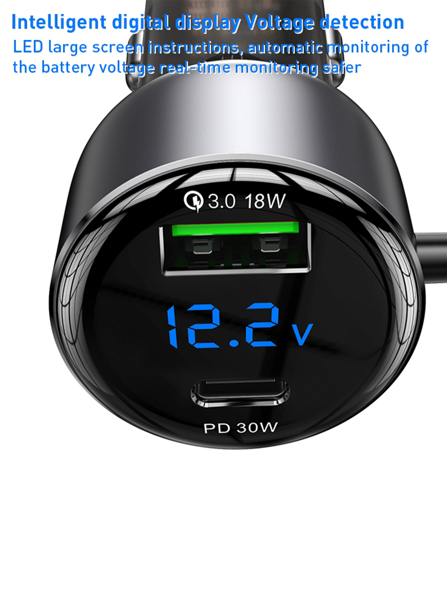 30W USB-C Car Charger