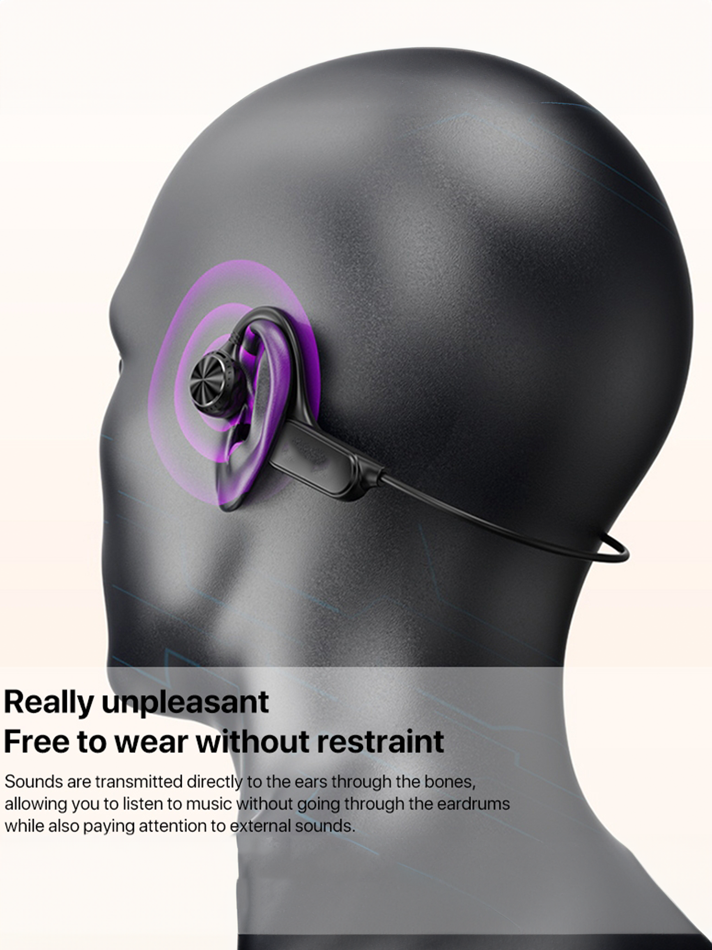 Wireless Bone Conduction Headphones