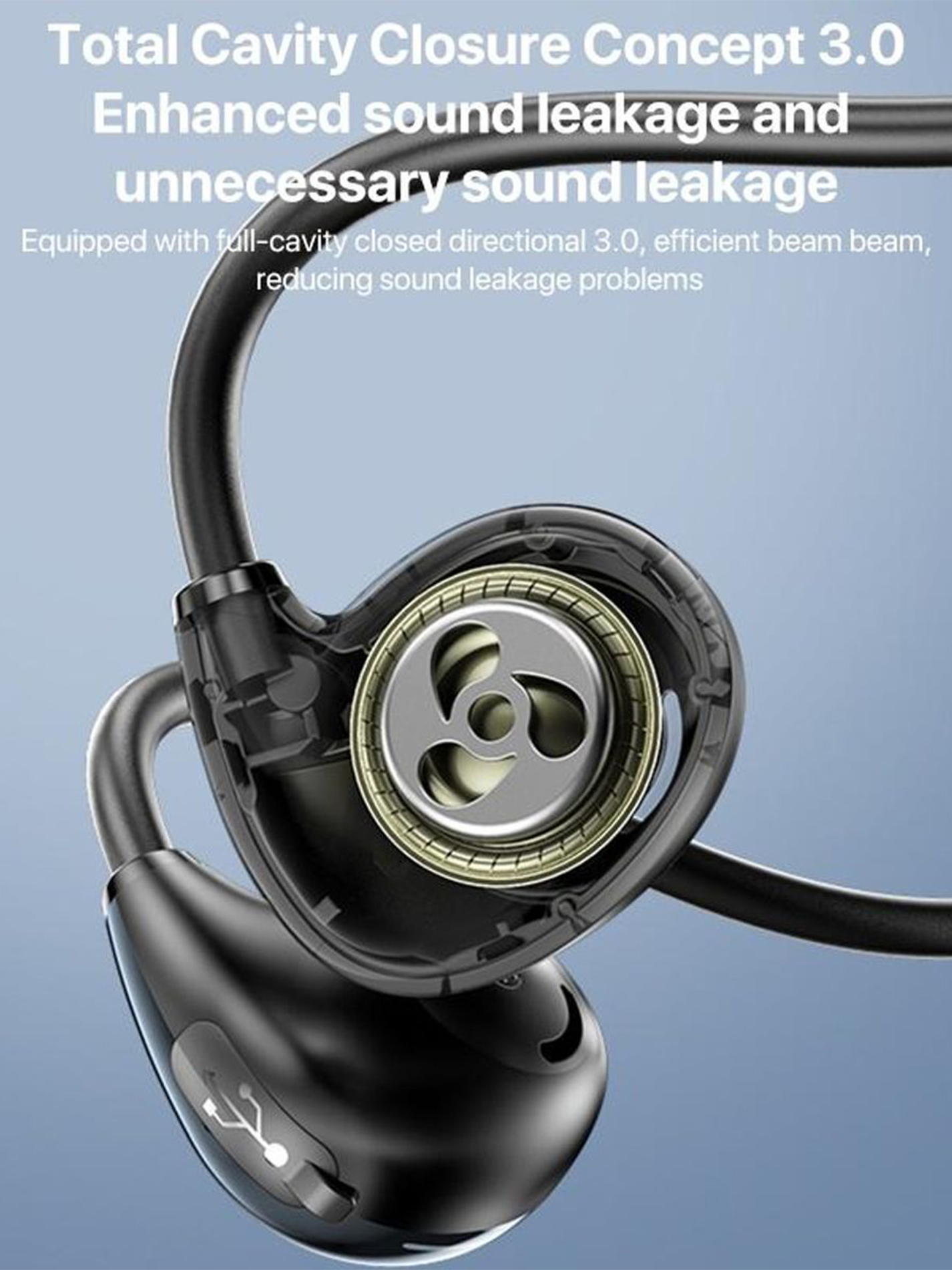 Wireless Air Conduction Headphones