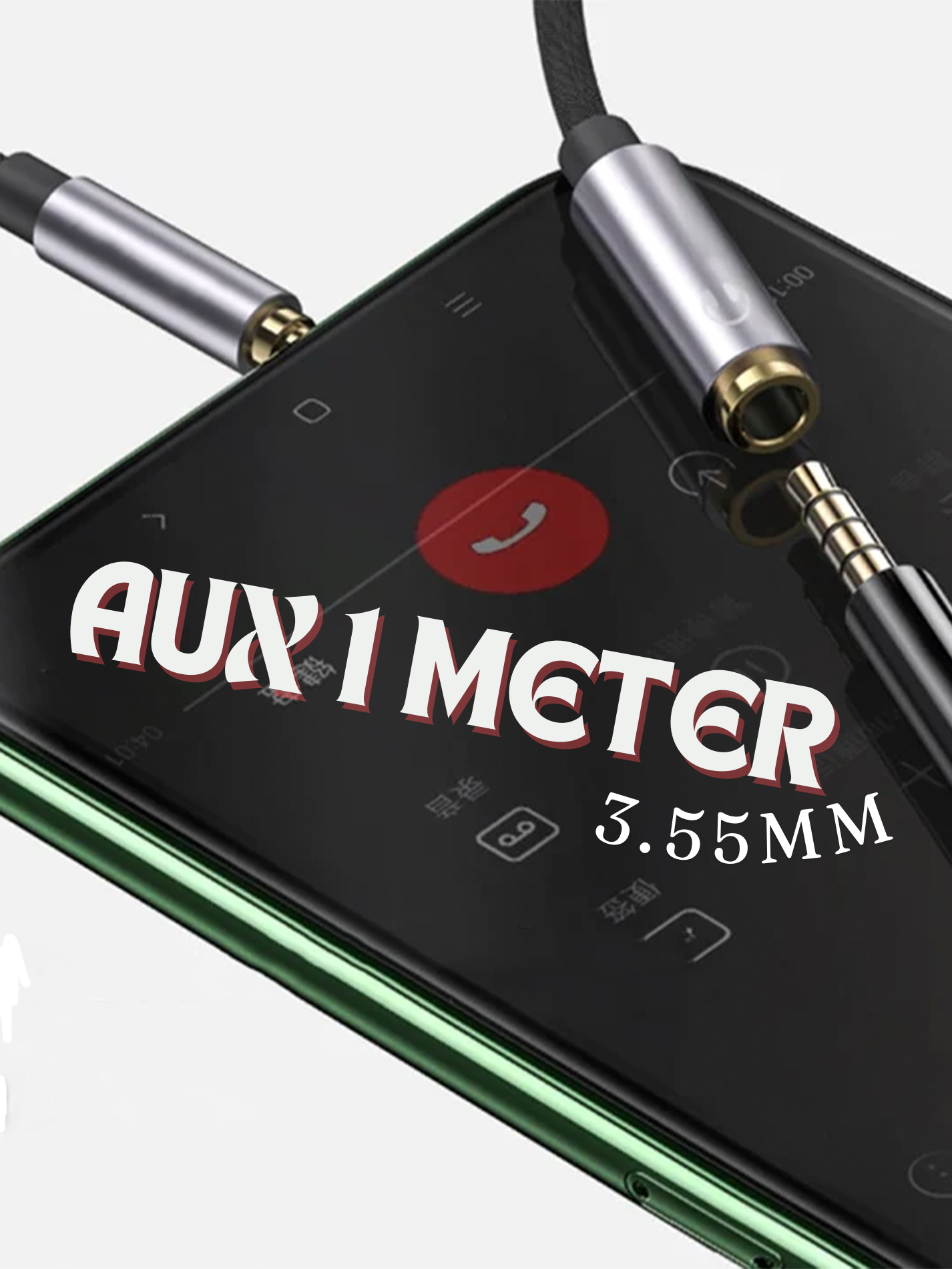 AUX Male to Female (1m)