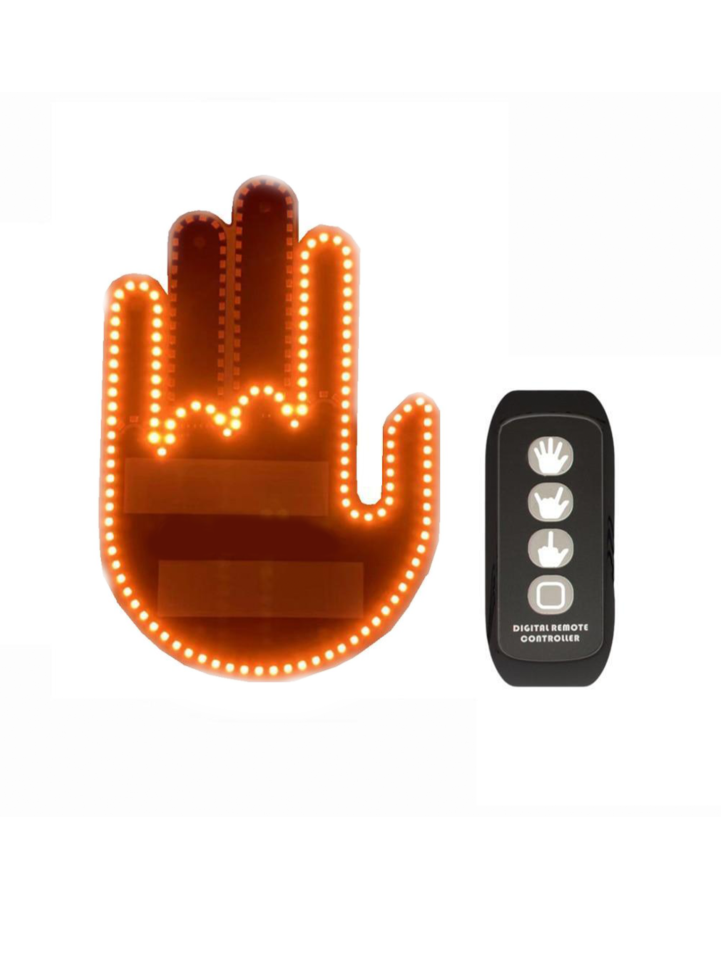LED In-Car Gestures